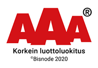 AAA korkein luottoluokitus -logo